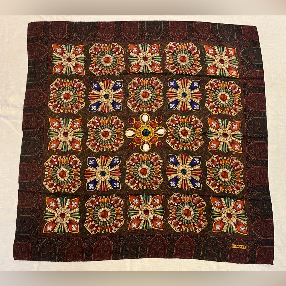 Chanel Silk Scarf